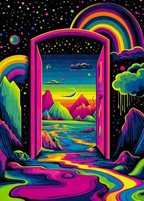 Psychedelic Doorway