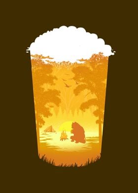 Camping Beer Glass