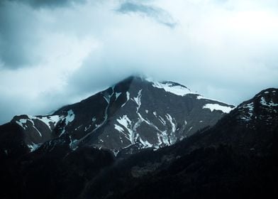 Snowy Mountain Peak