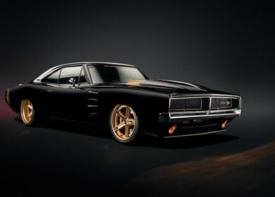 Black Dodge Charger