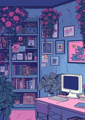 Cozy Room with Plants