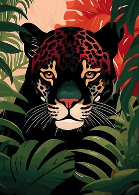 Jaguar in Jungle