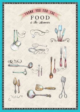 Kitchen Utensil Illustration