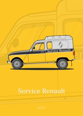 Renault 4 Service