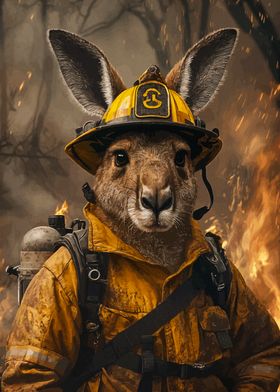 Kangaroo Firefighter