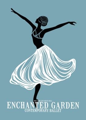 Ballet Dancer Silhouette