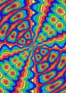 Rainbow Psychedelic Fantasy