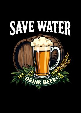 Save Water Drink Beer