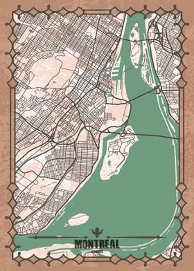 Montreal City Map