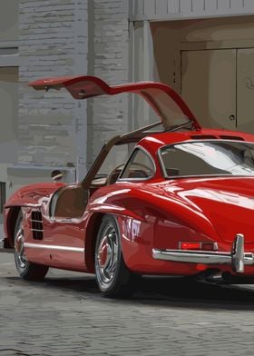 Mercedes Benz SL Gullwing