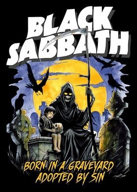 Black Sabbath - Born in a Graveyard