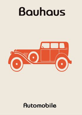 Bauhaus Automobile Print