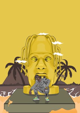 Travis Scott Golden Head