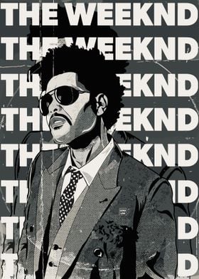 The Weeknd Portrait