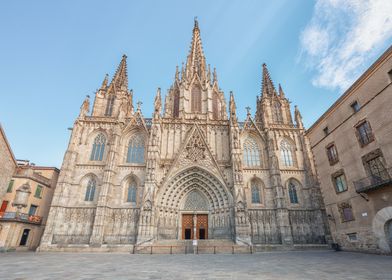 Barcelona Cathedral Facade