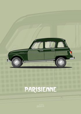 Renault 4L - Parisienne Verte