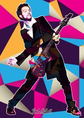 Pop Art The Guitarist