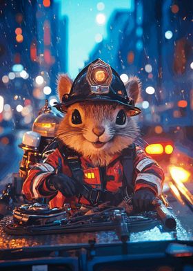 Firefighter Squirrel