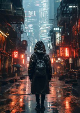 Cyberpunk Cityscape