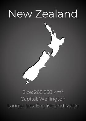 New Zealand Map