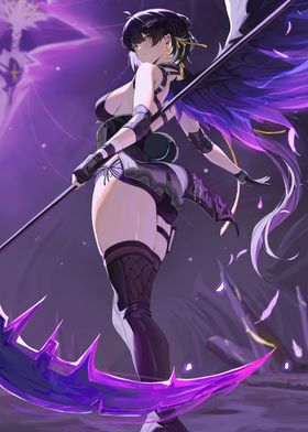 Anime Girl with Scythe