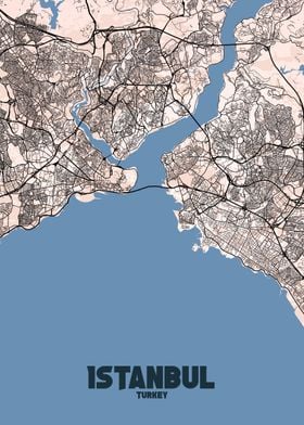 Istanbul City Map