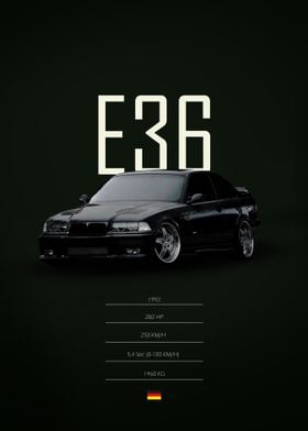 1992 BMW M3 E36