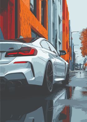 BMW M4 in City