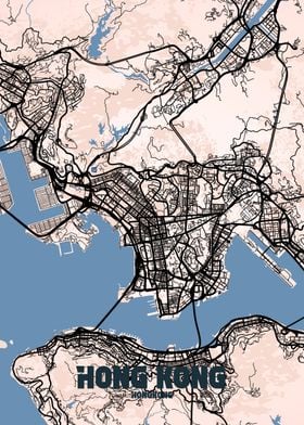 Hong Kong City Map