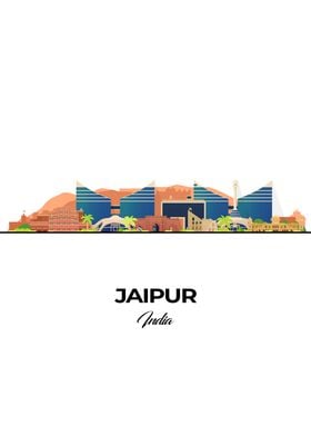 Jaipur Cityscape Illustration