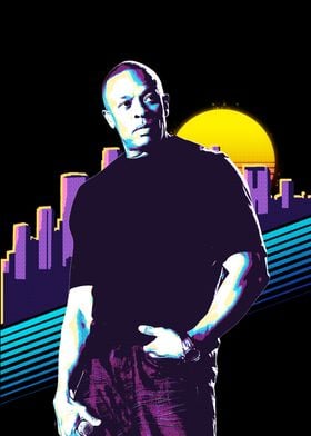 Dr. Dre Retro Art