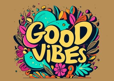 Good Vibes Illustration