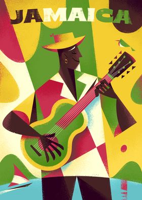 Jamaica Music Poster