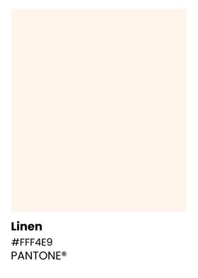 Pantone Linen Color