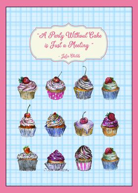 Cupcake Party Quote