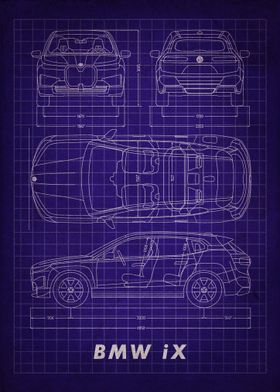 BMW iX Blueprint