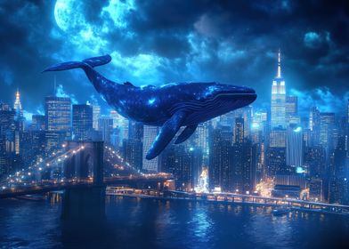 Whale Over NYC