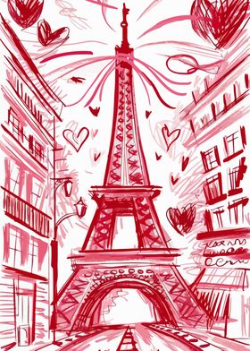 Eiffel Tower Sketch