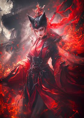 Fiery Fox Spirit