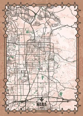 Nara City Map