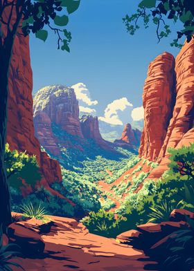 Sedona Red Rocks Arizona Painting