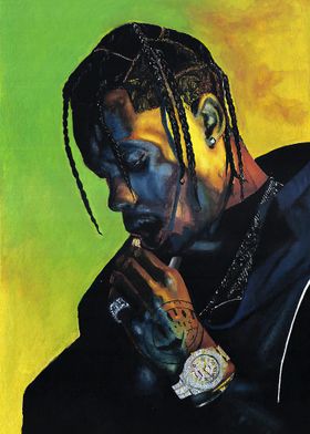 Travis Scott Portrait