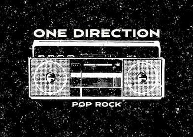 One Direction Pop Rock Cassette