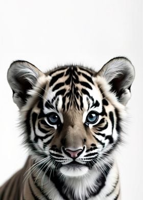 Tiger Cub Portrait