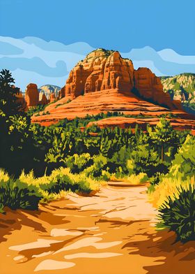 Sedona Red Rocks Arizona Art