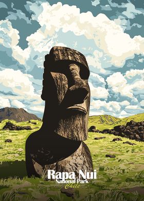 Rapa Nui National Park Poster