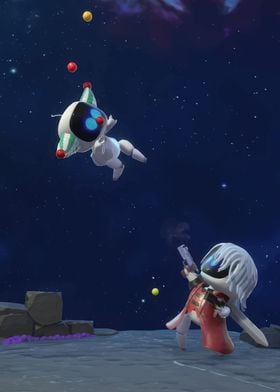 astro bot Space Robot Duel