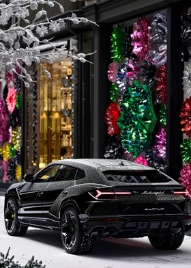 Black Lamborghini Urus