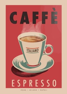 Italian Espresso Poster