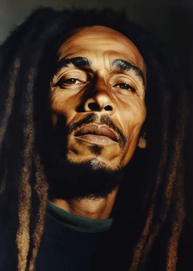 Bob Marley Portrait